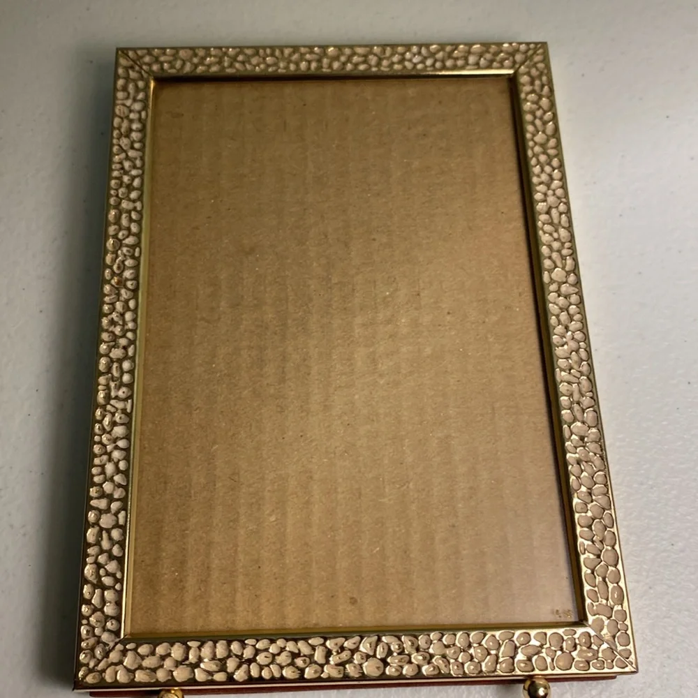 Hammered Look Metal Picture Frame